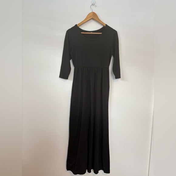 None Dresses & Skirts - Cotten Black Women's Dress